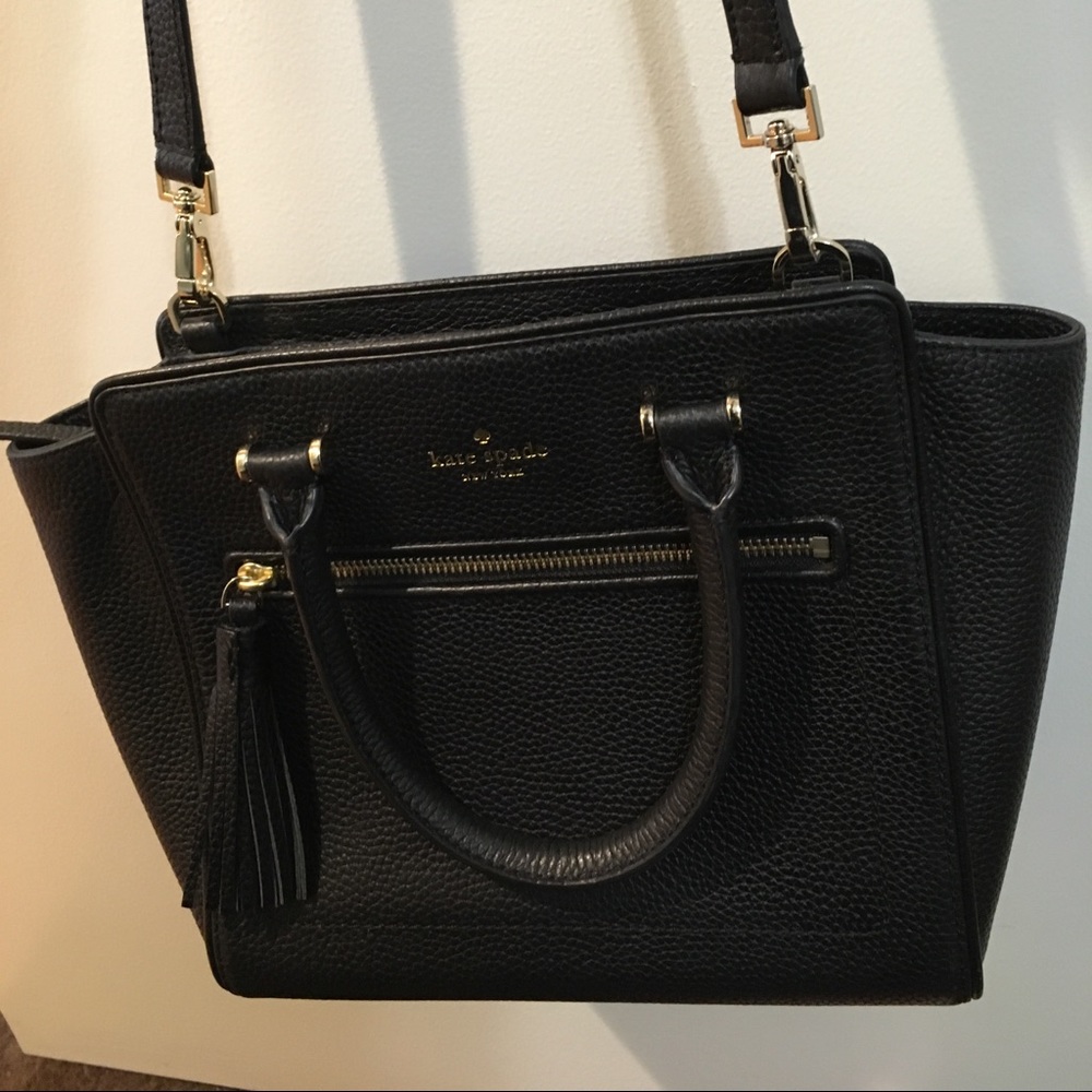 Kate spade Chester allyn tassel crossbody satchel